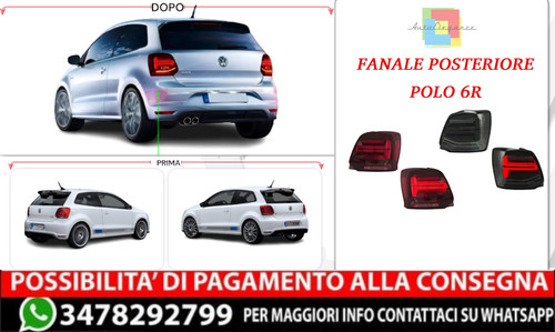 Fanali posteriore polo 6r - ✨fanali,